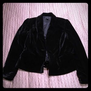 Inc. International Black Velvet Blazer